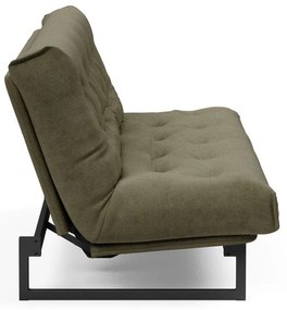 Зелен сгъваем диван от рипсено кадифе 200 cm Fraction – Innovation