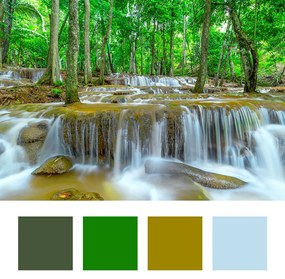 Фототапет Вълшебен водопад