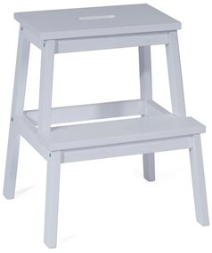 Бяла табуретка от каучуково дърво Corg - Bonami Essentials