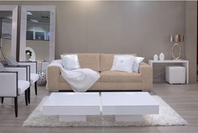 Диван Fantasy двуместен-145φ 90β εκ.-Μπεζ