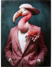 Арт. 56278 Картина Mister Flamingo 120x160cm