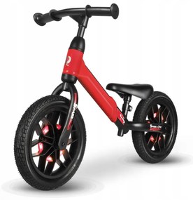 QPlay - Беговел SPARK с LED светлини на колелата, червен