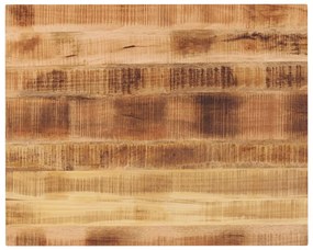 371417 vidaXL Плот за маса 100x80x3,8см правоъгълен масивно дърво грубо манго