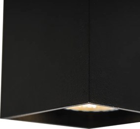 Интелигентен прожектор черен вкл. WiFi GU10 - Qubo