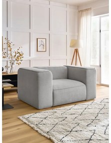 Светлосиво кресло Zephyr – Bobochic Paris