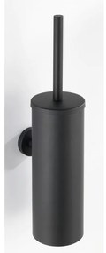 Матово черно стенна четка за тоалетна от неръждаема стомана Bosio – Wenko
