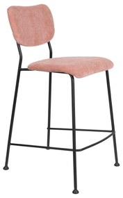 Светлорозови бар столове в комплект от 2 броя 92 cm Benson - Zuiver