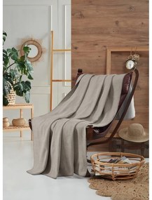 Сиво одеяло от флийс 130x170 cm Brighton – Mijolnir