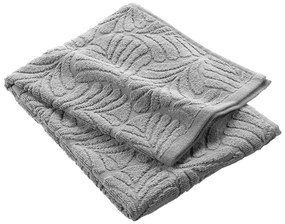 Сива памучна кърпа от тери 50x90 cm Madeira – douceur d'intérieur