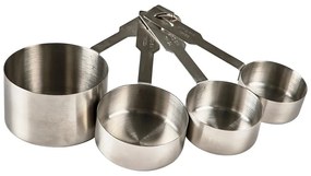 Стоманени мерителни чаши в комплект от 4 бр. – Blomsterbergs