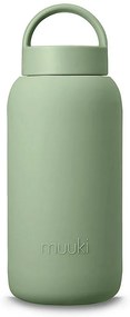 Светлозелена бутилка за пътуване 500 ml Silver Sage – Muuki