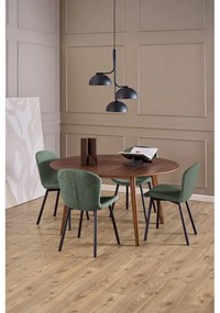 Тъмнозелен трапезен стол Esra – Actona