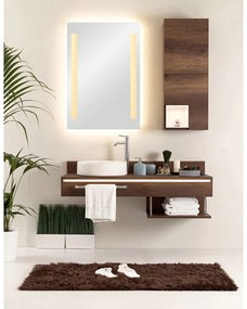 Стенно огледало със светлина 50x70 cm Senna – Mirrors and More