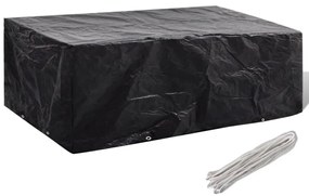 41643 vidaXL Покривало за градински мебели 8 капси 200 x 160 x 70 см