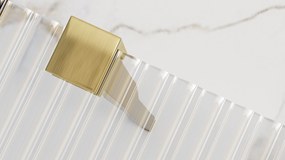 Душ параван Rea Aero Intimo Gold Brush 90