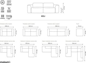 Теракотена табуретка Keli – Makamii