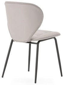 Бежови трапезни столове в комплект от 2 бр. Maura – Marckeric