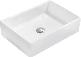 Mexen Dina мивка върху плот 47 x 33 см, бяла - 21454700