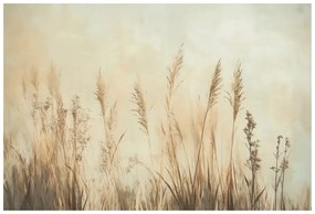 Тапет – Сухи растения в бежов цвят