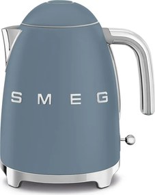 Електрическа кана SMEG KLF03SBMEU, 2400 W, 1.7 л, 360° основа, Матово покритие, Буреносно синьо