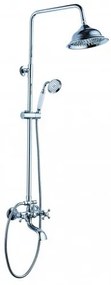 Душ система ICT 6851 "РЕТРО", Inter Ceramic, със смесител, пита, слушалка и шлаух