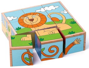 Woody - Дървени кубчета - Дивите животни