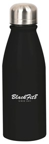 Бутилка за вода BlackFit8 Черен Сив 500 ml