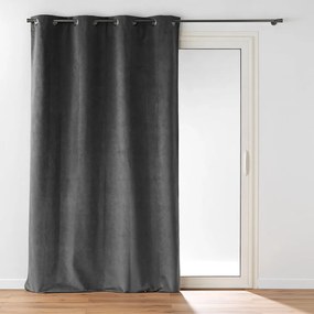Антрацитно перде 140x260 cm Olympe – douceur d'intérieur