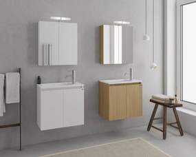 Комплект за баня Drop Verona 55-Бял