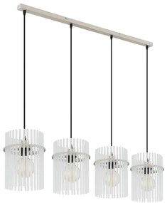 Globo 15698-4HB - Полилей на кабел GORLEY 4xE27/60W/230V