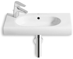Компактен умивалник за стенен монтаж, A32724X000, Roca, порцелан, бял, 60х32х13см