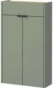 Светлозелено шкафче 56x97x22 cm Ameca – Germania