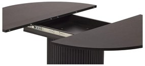 Кръгла сгъваема маса за хранене от дъб ø 115 cm Malaga - Bonami Selection