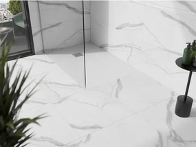 Mexen Stone+ правоъгълно композитно поддушово корито 120 x 100 см, бяло - 44101012