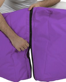 Градински пуф Siesta Sofa Bed Pouf, цвят Лилав