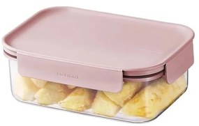 Контейнер за храна CLASSIC PLUS 420 мл – розов/прозрачен