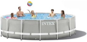 Басейн Подвижен Intex Prism Frame 4485 L (305 x 76 cm) Кръгъл