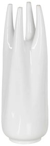 Бяла керамична висока ваза (височина 56 cm) Blanca – Ixia