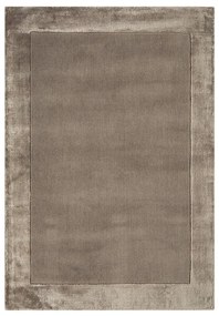 Кафяв ръчно изработен килим със смес от вълна 200x290 cm Ascot – Asiatic Carpets