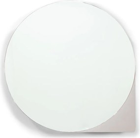 Кафяво-сив метален стенен/с огледало шкаф за баня 55x55 cm Sonnet – Spinder Design