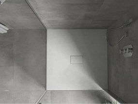 Mexen Hugo квадратен душ поддушник SMC 100 x 100 см, бял - 42101010