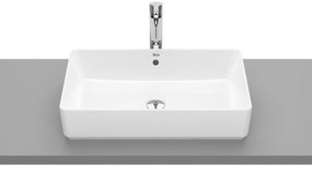 Умивалник върху плот, A3270Y2000, Roca, порцелан, бял, 60x37x13см