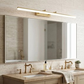 LED аплик за баня APP1877-1W 80cm BRUSH GOLD