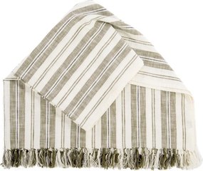 Зелено памучно одеяло 150x200 cm Indira – Tiseco Home Studio