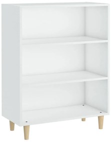 812240 vidaXL Сайдборд, бял, 69,5x32,5x90 см, инженерно дърво