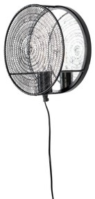 Черна стенна лампа Lea - White Label