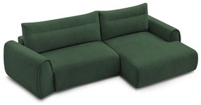 Тъмнозелен ъглов диван Aden – Bobochic Paris