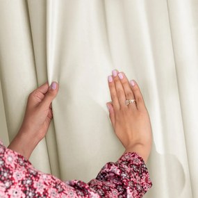 Кремаво dimout перде 140x245 cm Pleat – Restilo