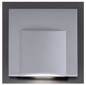 Kanlux 33327 - LED Лампа за стълбище ERINUS LED/0,8W/12V 4000K сива