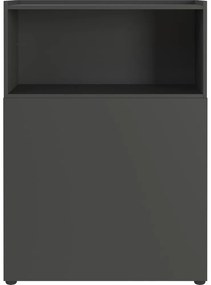 Антрацитна етажерка за книги 80x120 cm Mailand - Germania